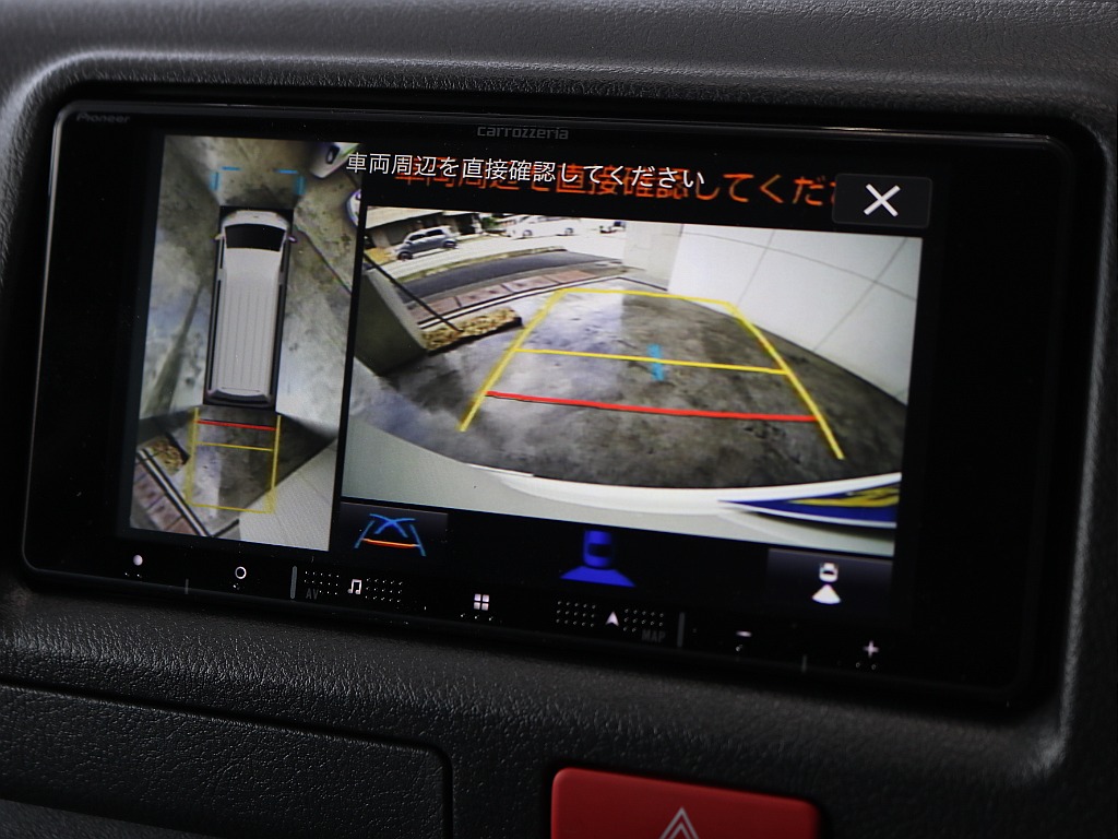 パノラミックビューモニター付きなので駐車も安心です☆