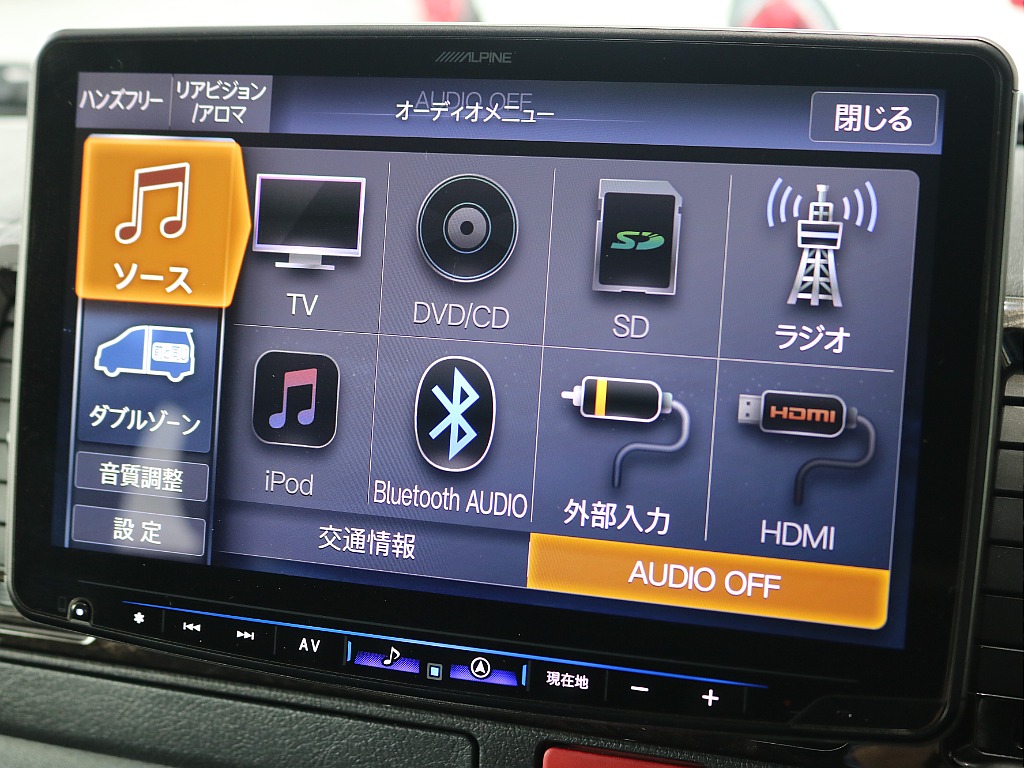 大人気のアルパインBIG-X11インチナビが装着されております☆