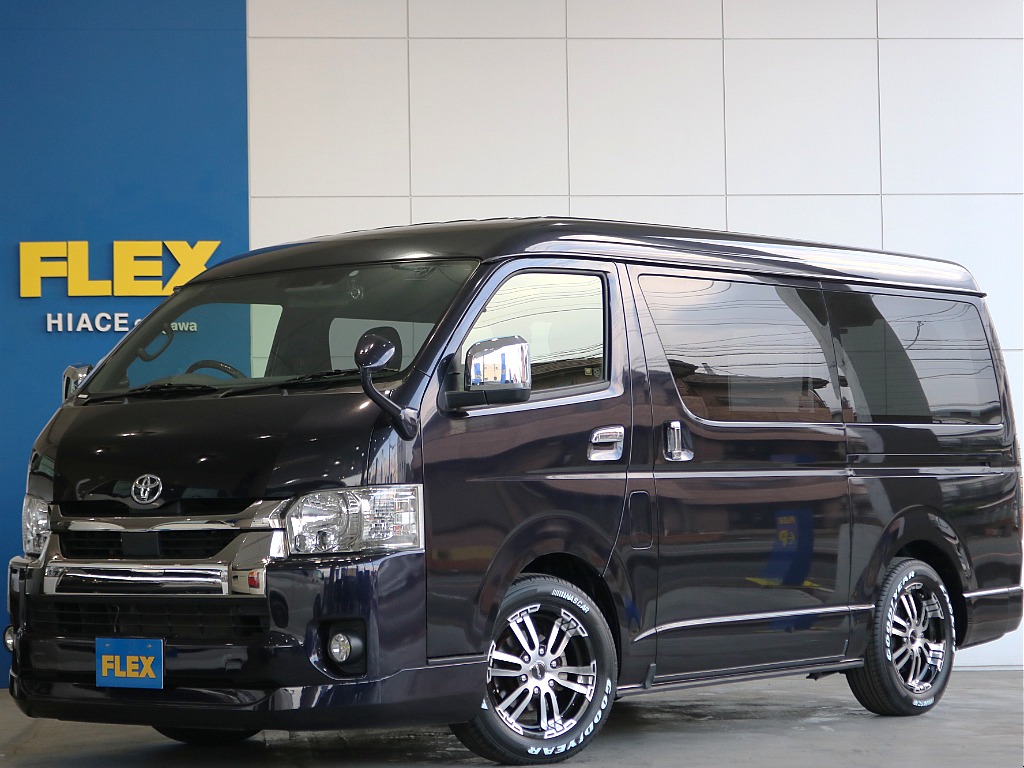 【厳選仕入れ中古】ハイエースバン　ワイド　ディーゼル2WD　ブラックパール 走行距離3万2000ｋｍ以内のお車ご入庫いたしました☆☆