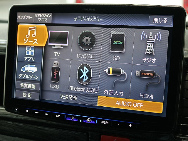 大人気のアルパインBIG-X11インチナビが装着されております！