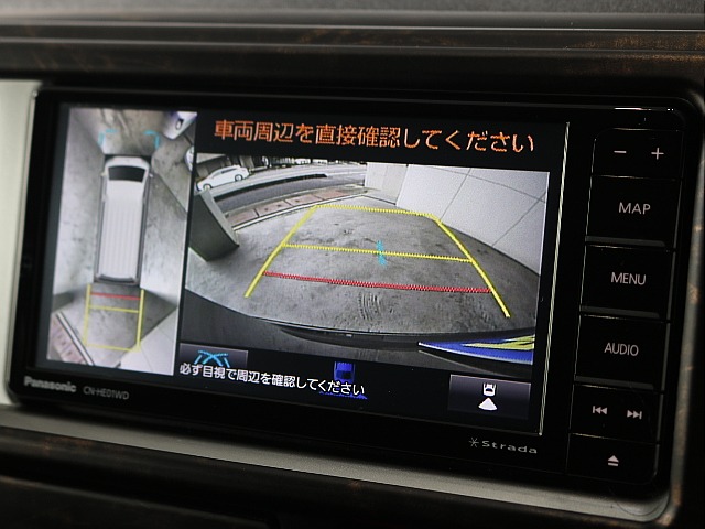 パノラミックビューモニター付きなので後退時も安心です☆