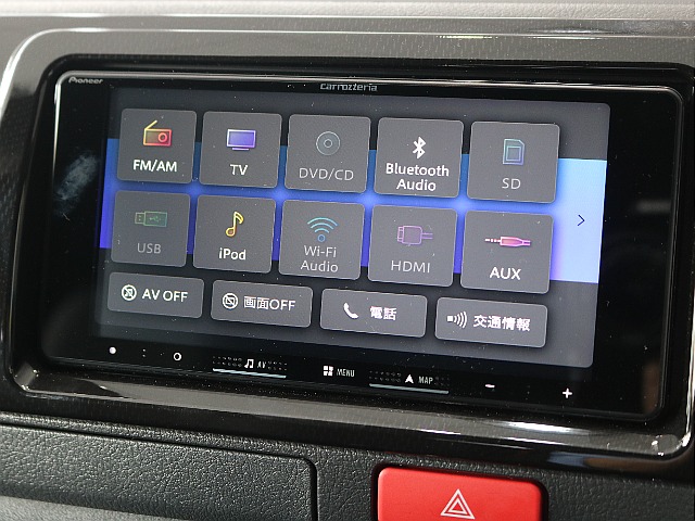 ナビはBluetoothやTVなどがご使用いただけます♪