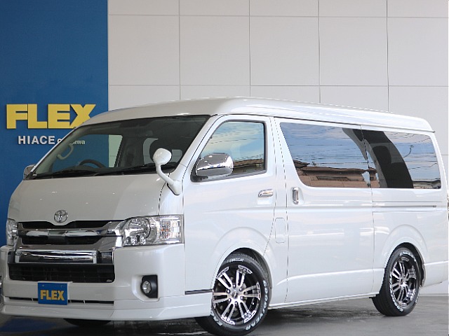 【厳選仕入中古車】ハイエースワゴン　ガソリン2WD パールホワイト 平成30年式8.7万キロ内装架装R1のお車入庫致しました☆☆