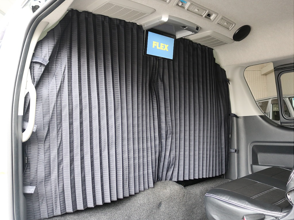 車中泊をする際のプライベートも確保できます！