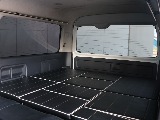 車中泊が可能なベッドスペースがあります♪