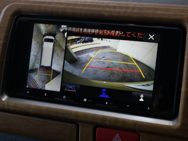 バックカメラが装着されており安心して駐車することができます♪♪