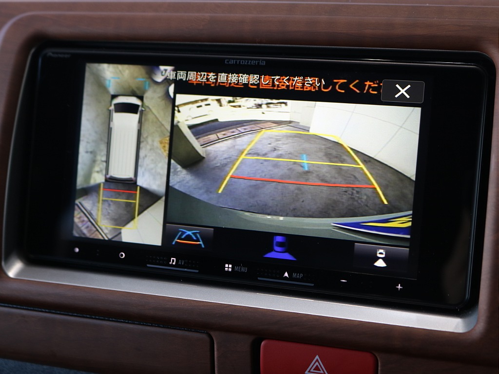 バックカメラが装着されており安心して駐車することができます♪♪