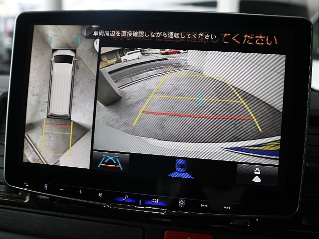 バックカメラが装着されており安心して駐車できます！