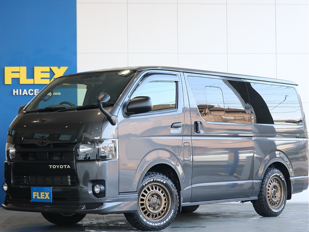【厳選仕入れ中古】ハイエースバン　ディーゼル４WD　グレー カスタム多数のディーゼル４WDご入庫致しました☆☆