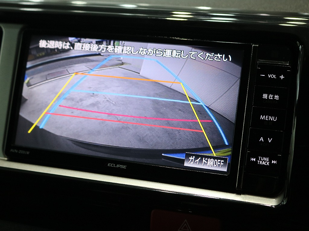 バックカメラ装着済みですので後退時も安心です♪♪