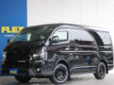 【厳選仕入れ中古】ハイエース　ワゴンGL　ガソリン4WD　ブラックマイカ カスタム多数でベッドキッド付きのお車ご入庫致しました☆☆