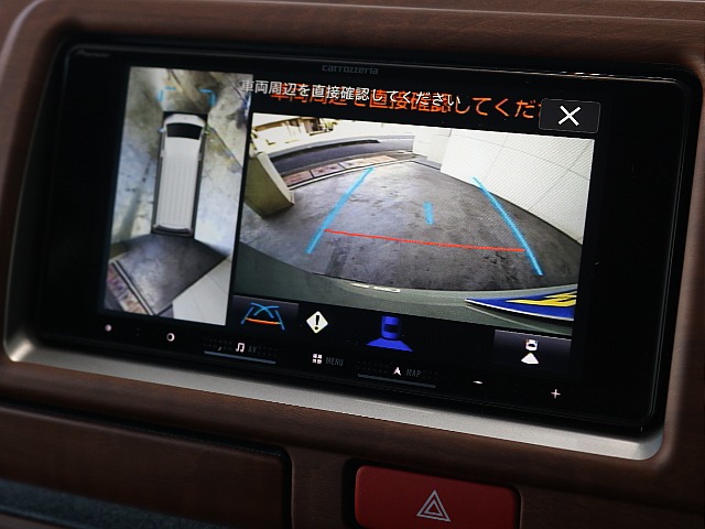 バックカメラが装着されており安心して駐車することができます♪♪