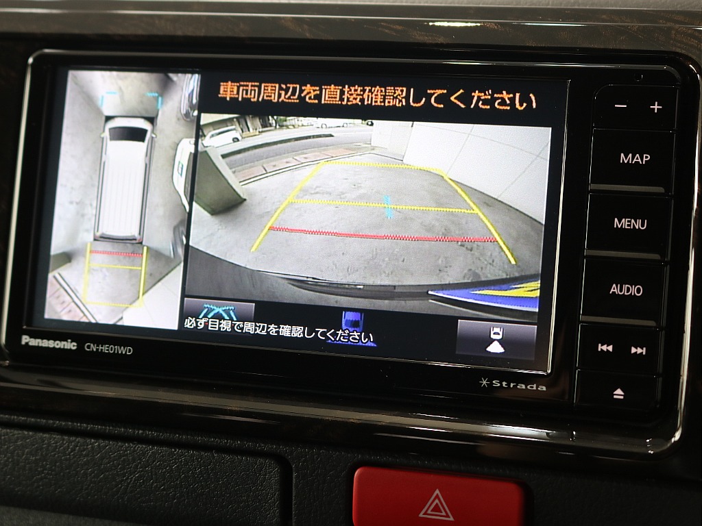 バックカメラ装着済みですので後退時も安心です♪♪