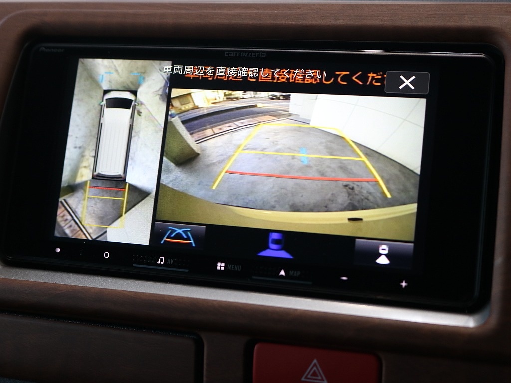 バックカメラ装着済みですので後退時も安心です♪♪