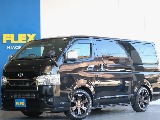 【厳選仕入れ中古車】ハイエースバン　ディーゼル　４WD　ローダウン仕様で 低走行＆ベッドキット搭載のお車ご入庫致しました☆☆