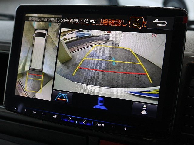 バックカメラ装着済みですので後退時も安心です☆☆