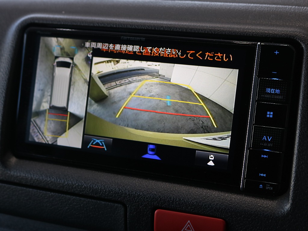 バックカメラ装着済みですので後退時も安心です♪♪