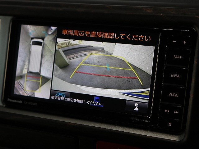 パノラミックビューモニター付きなので、駐車時も安心です☆