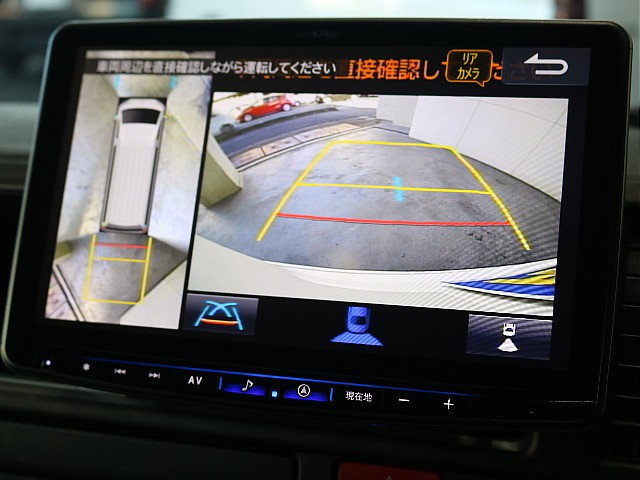バックカメラ装着済みですので後退時も安心です☆☆