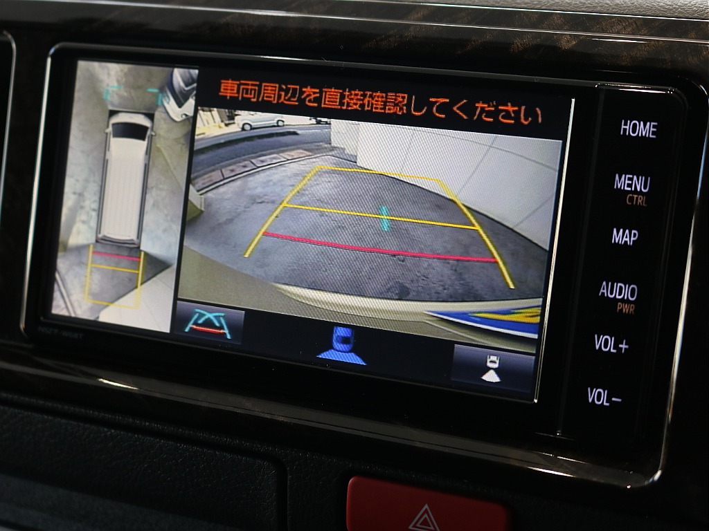 バックカメラ装着済みですので後退時も安心です☆☆