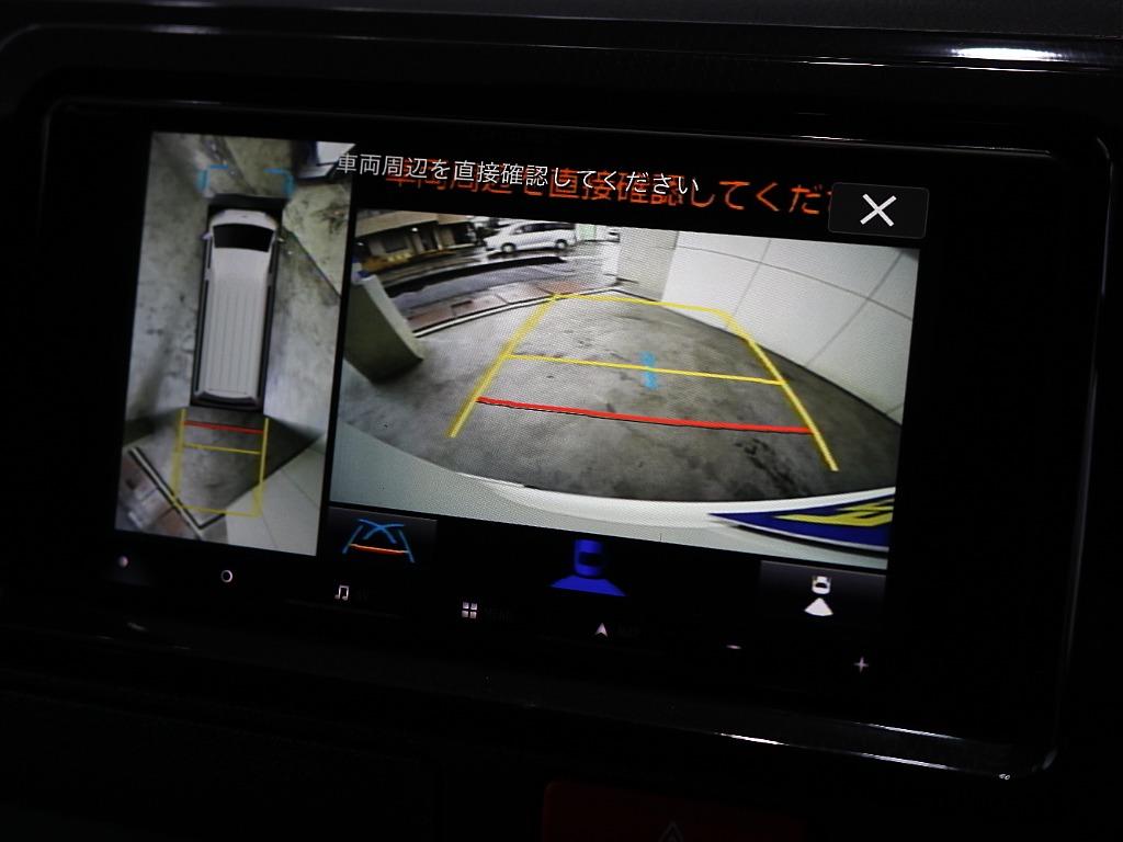 バックカメラ装着済みですので後退時も安心です☆☆