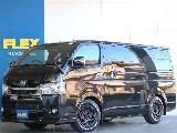 【厳選仕入中古車】ハイエースバン　ダークプライムⅡディーゼル4WD 車中泊仕様でローダウンスタイルのお車入庫致しました☆☆
