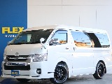 【厳選仕入れ中古】ハイエース　ワゴンGL　ガソリン4WD　パールホワイト 大勢でお出かけでき雪道も安心していけるお車ご入庫致しました☆