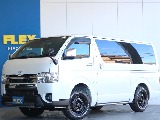 【厳選仕入中古】ハイエースバン　スーパーGL　ダークプライムⅡ　パールホワイト　ディーゼル4WD 令和5年・走行38000ｋｍでカスタム多数装着のお車ご入庫致しました☆☆