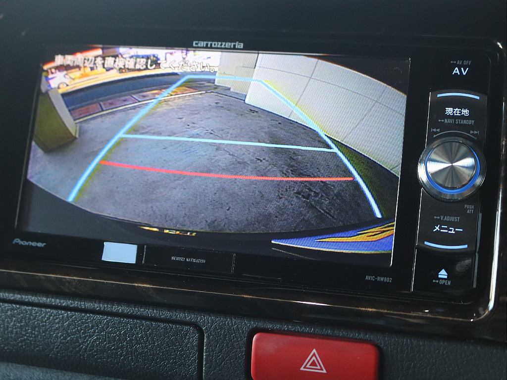 バックカメラ装着済みですので後退時も安心です☆☆