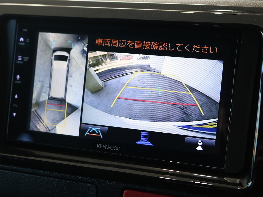 バックカメラ装着済みですので後退時も安心です☆☆