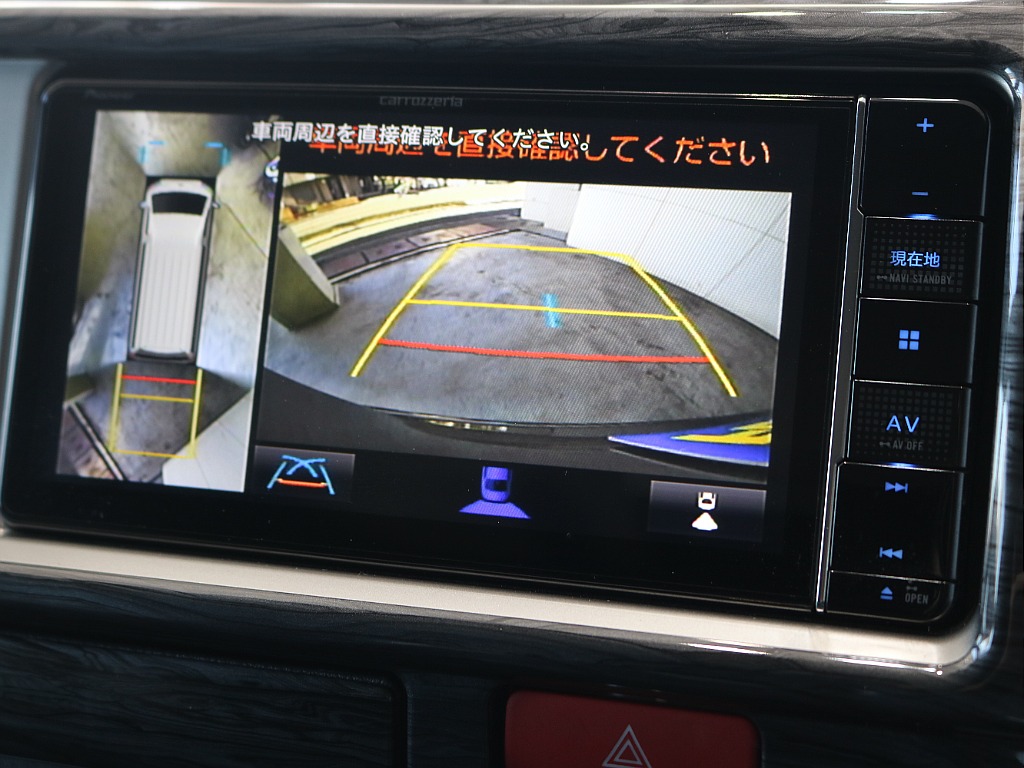 バックカメラ装着済みですので後退時も安心です♪♪