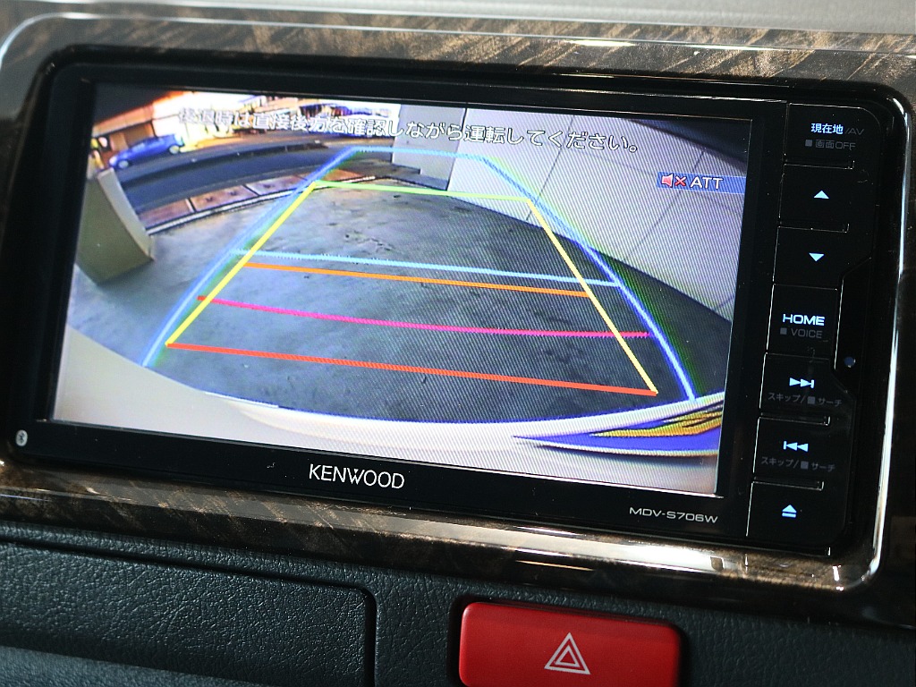 バックカメラ装着済みですので後退時も安心です☆☆