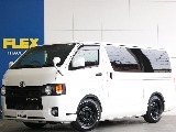 【厳選仕入中古車】ハイエースバンS-GL　ダークプライムⅡガソリン２WD ReClassicフルカスタム＆2インチローダウン施工済みのお車ご入庫致しました♪♪