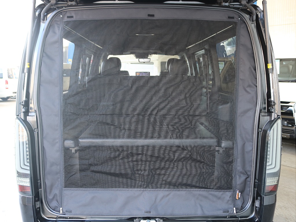リアハッチには防虫ネットを装着しております☆☆