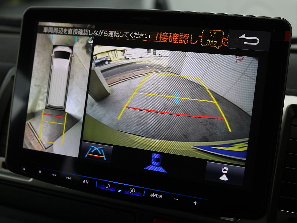 バックカメラ装着済みですので後退時も安心です♪♪