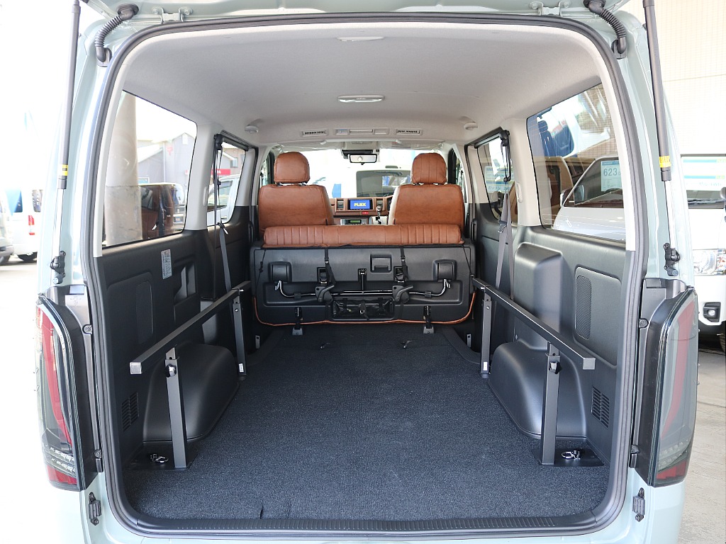 大きなお荷物や長尺なものも積載可能です☆☆