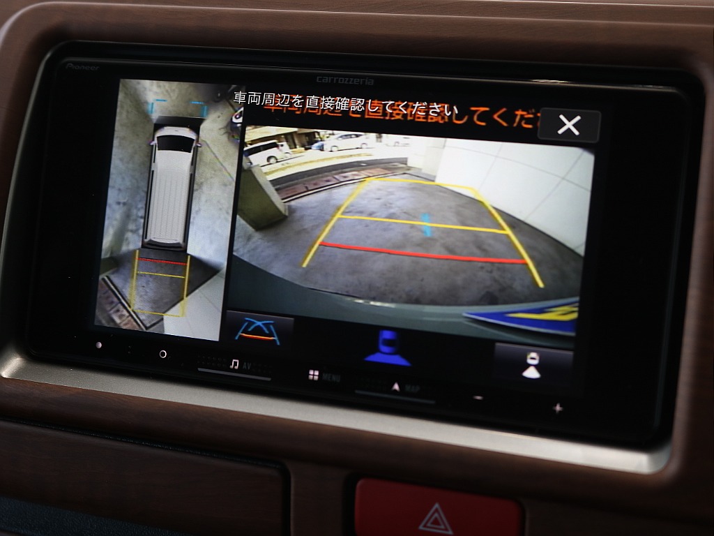バックカメラ装着済みですので後退時も安心です♪♪