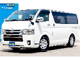 平成30年　ハイエースバン　ダークプライムロングボディ　ガソリン2WD　入庫☆彡
