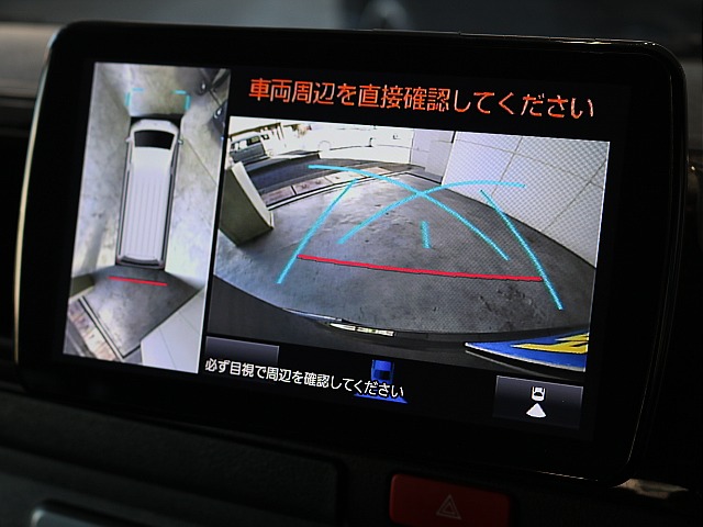 バックカメラ装着済みですので後退時も安心です♪