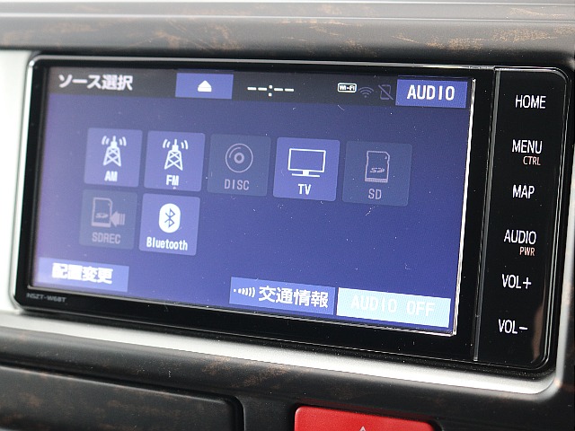 トヨタ純正ナビが装着されております☆