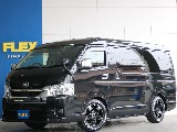 【厳選仕入れ中古】ハイエースワゴン　ガソリン2WD　ブラックマイカ 令和5年式4万2000キロでゼロワゴンベッドキット付きのお車入庫致しました☆☆