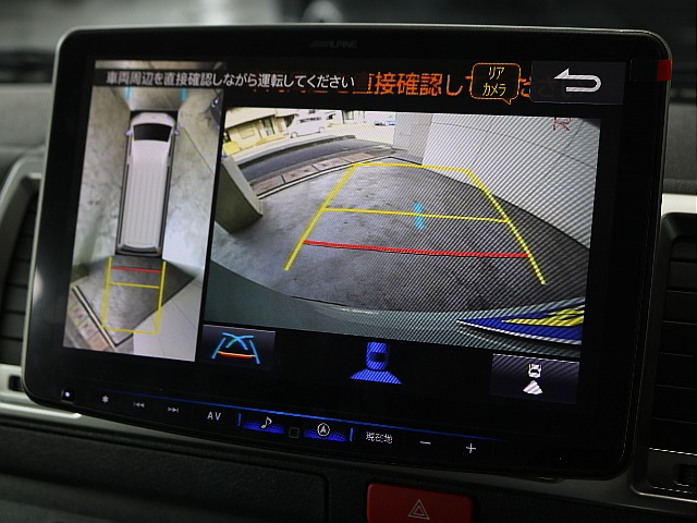 バックカメラ装着済みですので後退時も安心です☆☆