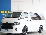 【厳選仕入れ中古】ハイエースバン　ワイド　ディーゼル2WD　ホワイトパール 希少なワイドバン　ディーゼル カスタム済のお車入庫しました☆☆