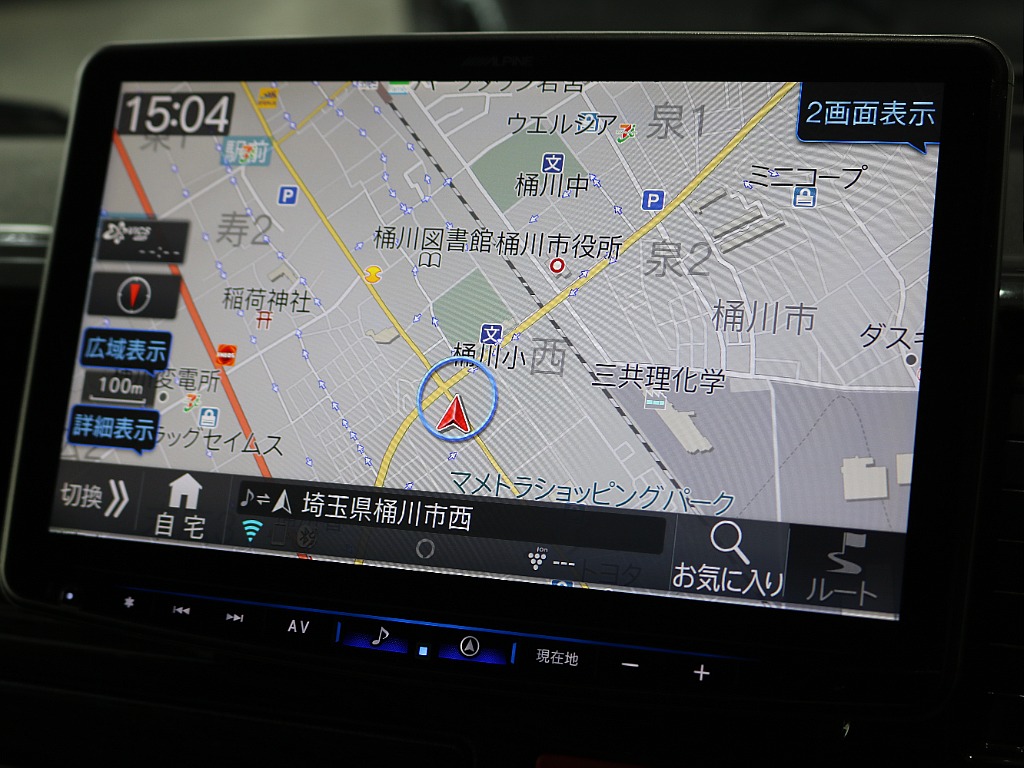 操作性の良いナビが装着済みです♪♪