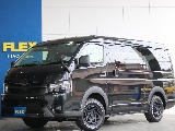 【厳選仕入れ中古】令和7年式　ハイエース　ワゴンGL　ガソリン4WD　ブラックマイカ オフロードカスタムでガソリン4WDのお車入庫致しました☆☆