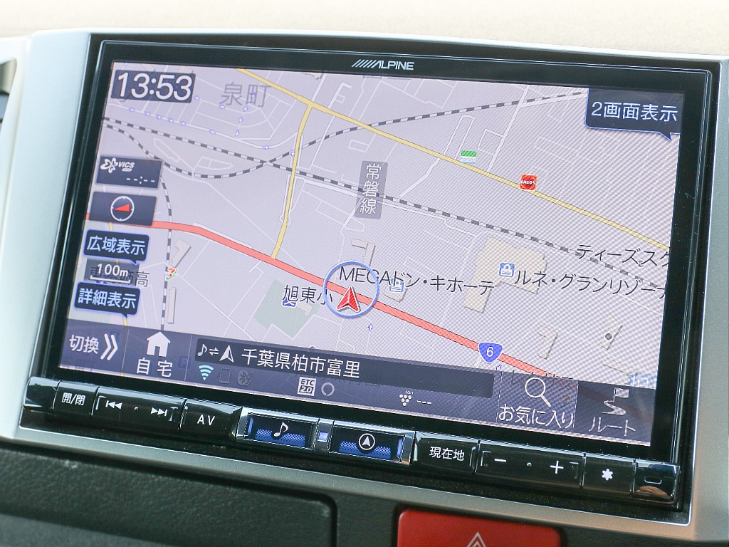 アルパイン 8インチSDナビ付き！！