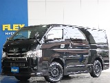 【厳選仕入中古車】令和4年式ハイエースバン　ダークプライムⅡディーゼル4WD　ブラックマイカ 高年式低走行でかなり状態の良いモデリスタフルエアロのお車入庫致しました☆☆