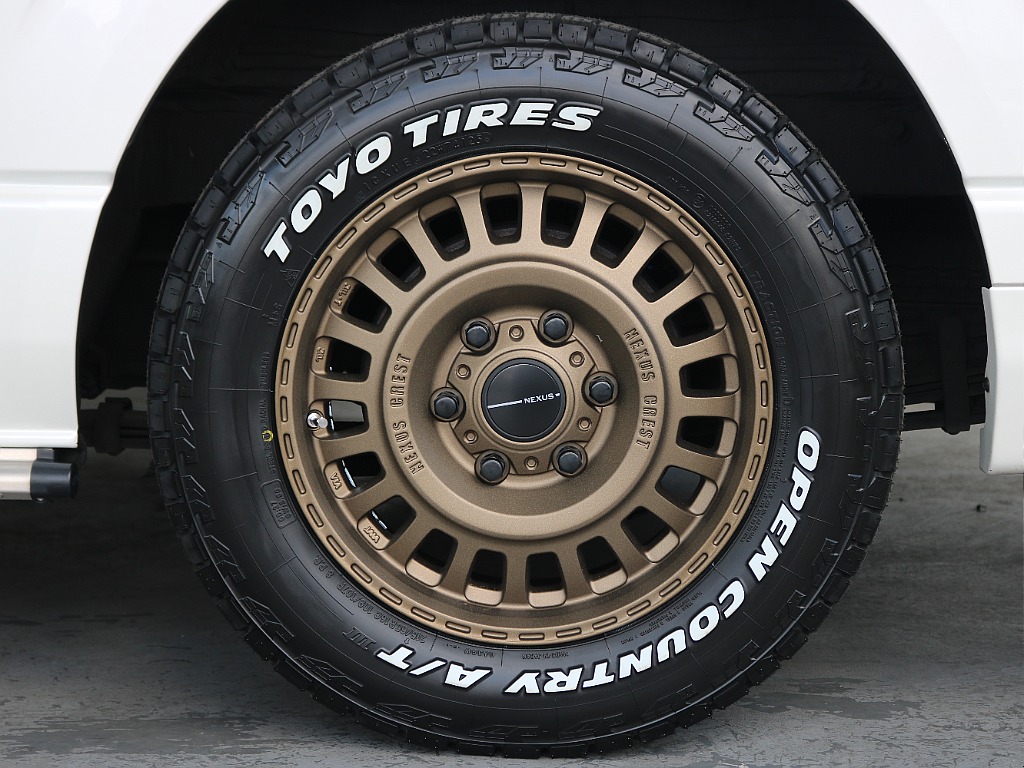 NC1 16インチAWにオープンカントリーの組み合わせになっております♪♪