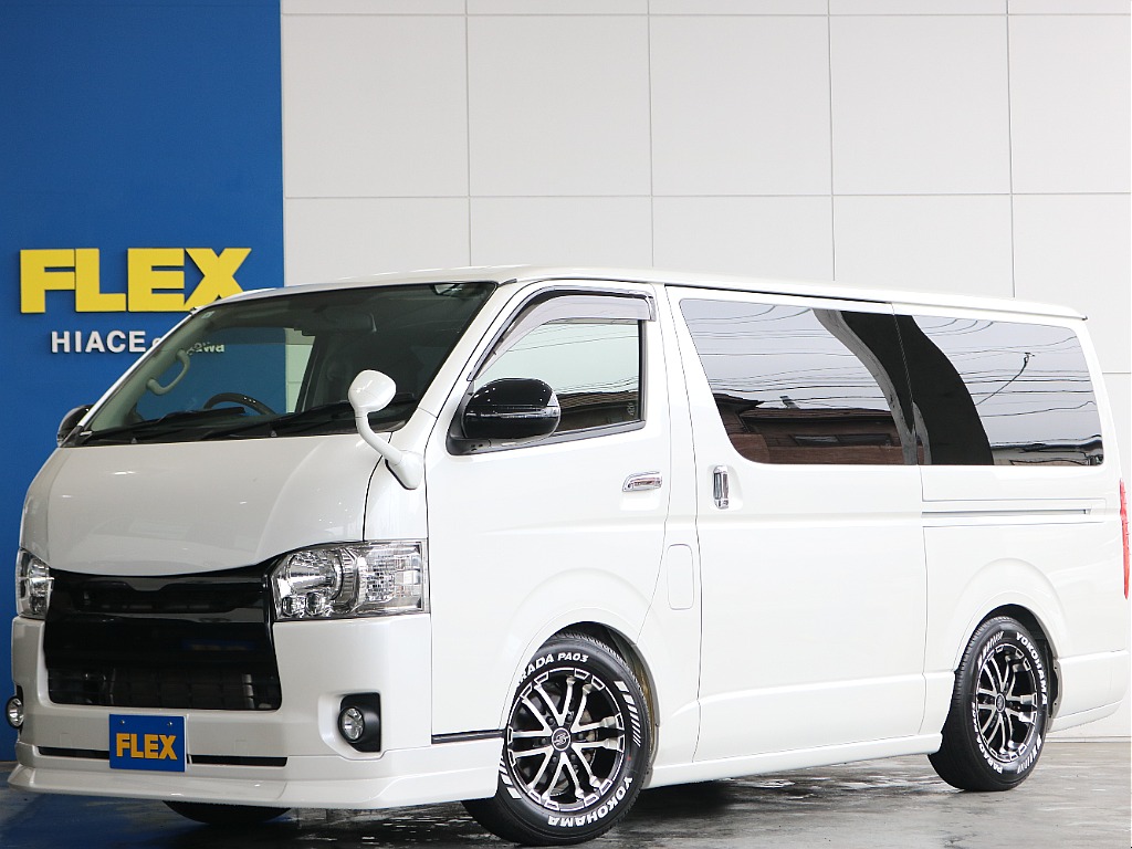 【厳選仕入中古車】ハイエースバン　スーパーGL　ガソリン　2WD 内外装カスタム多数搭載で様々なシーンでご活躍できる1台☆☆