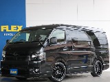 【厳選仕入れ中古】ハイエースワゴン　GL　ガソリン2WD　ファインテックツアラー ブラックマイカ　豪華内装＆カスタム多数搭載の激レアな1台入庫致しました☆☆